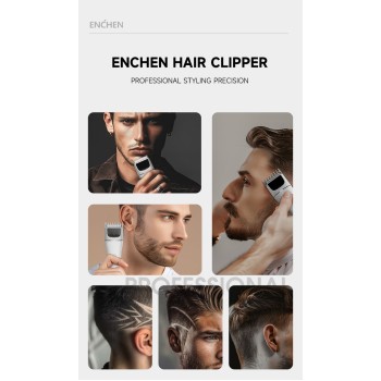 Enchen Hair Clipper BOOST 2 USB-C 1200mAh Black