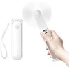 Jisulife F8X Plus White Portable Personal Fan with Lanyard & Powerbank function to Charge you Phone Jisulife F8X Plus White Portable Personal Fan with Lanyard & Powerbank function to Charge you Phone