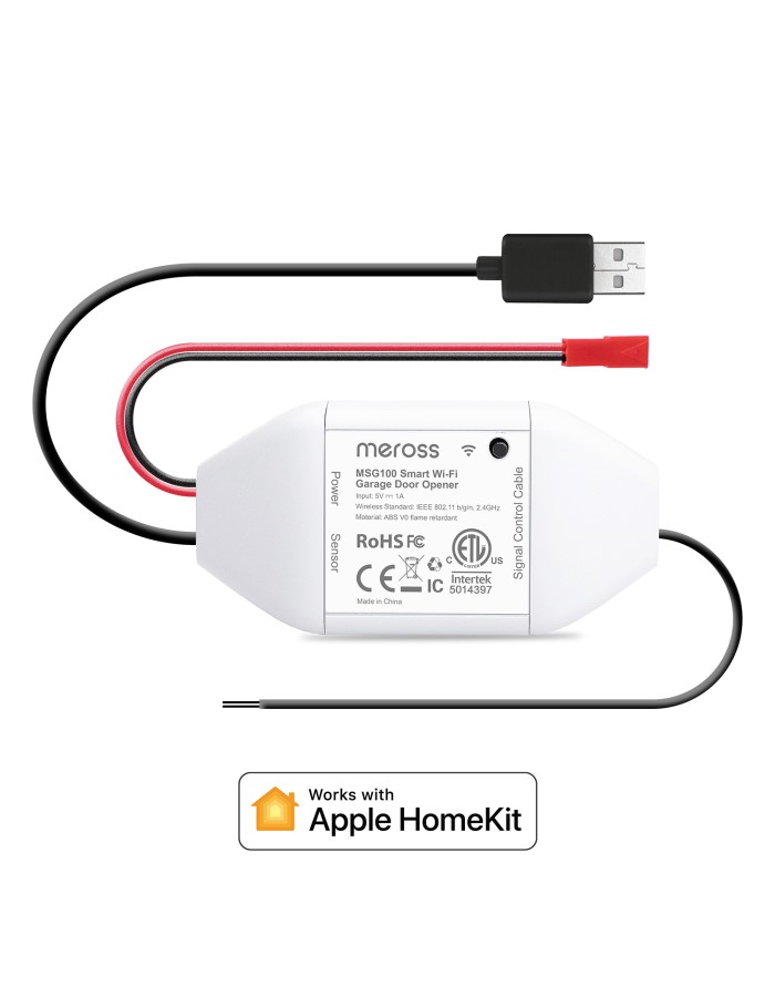 Meross Homekit Smart Wi-Fi Garage Door Opener MSG100HK-UK