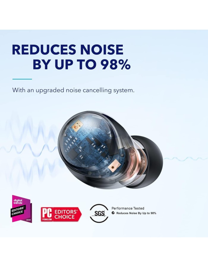 Anker Soundcore TWS Earphones HiRes ANC IPX4 Space A40 V.2 Black Anker Soundcore TWS Earphones HiRes ANC IPX4 Space A40 V.2 Black