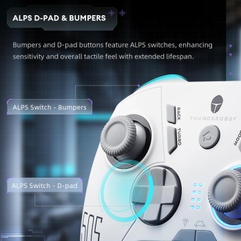 Thunderobot PC Gamepad Wireless G50S White Thunderobot PC Gamepad Wireless G50S White