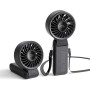 Jisulife LIFE 7 Black Portable & Foldable Personal Fan with LED Display