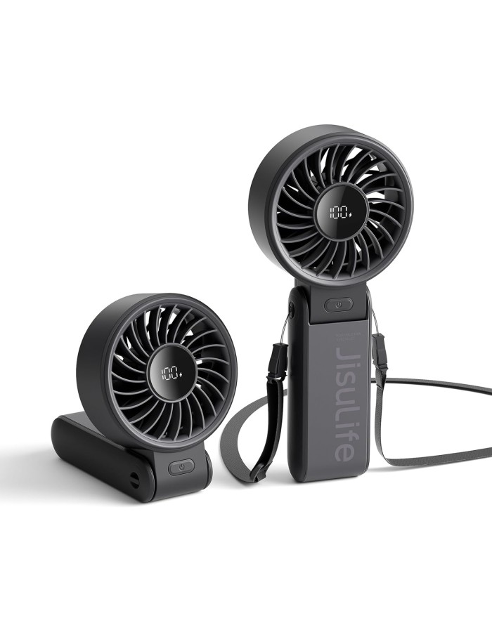 Jisulife Portable Personal Fan Life7 5000mAh Black