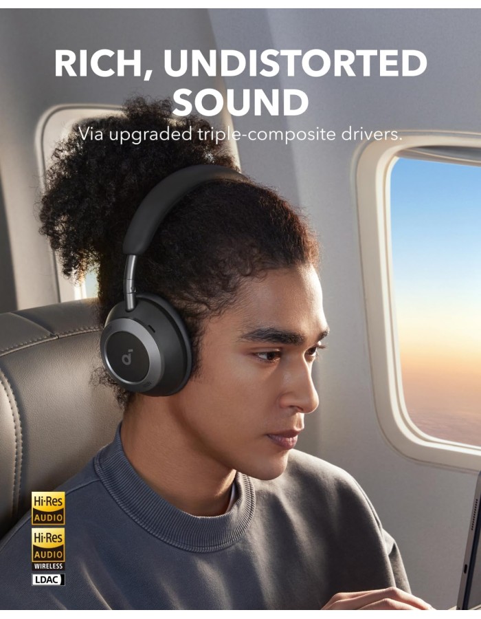Anker Soundcore Headphones HiRes Space One Pro Black