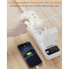 Tessan 4-Gang Extension 3 USB-A 2m 13A TS-B204 Tessan 4-Gang Extension 3 USB-A 2m 13A TS-B204