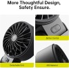 Jisulife Portable Personal Fan Life7 5000mAh Black