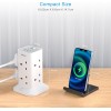 Tessan 8-Gang Extension 2 USB-A USB C 2m 13A TPS03-UK-C
