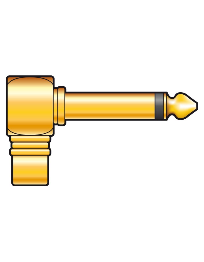 QTX RCA Female to 6.3mm Mono Male Right Angle Adaptor 757.025UK QTX RCA Female to 6.3mm Mono Male Right Angle Adaptor 757.025UK