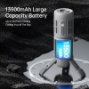 Jisulife ULTRA 1 Outdoor Fan for Camping, Fishing, Travelling works as Powerbank & Flashlight with 13500mAh Battery