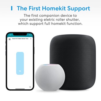 Meross Homekit Smart Wi-Fi Roller Shutter 5A MRS100HK-EU