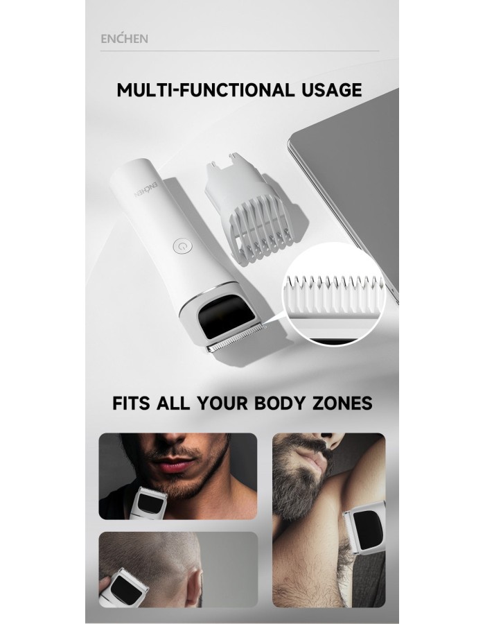 Enchen Hair Clipper BOOST 2 USB-C 1200mAh Black