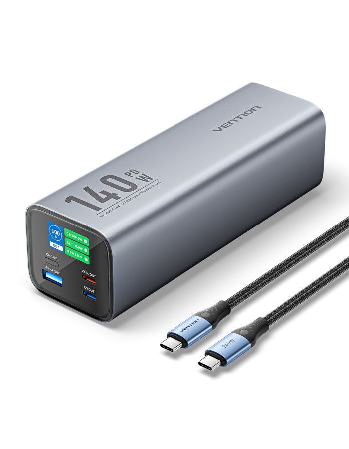 Vention Powerbank 27000mAh 140W 3xUSBC+USB-A FHVH0