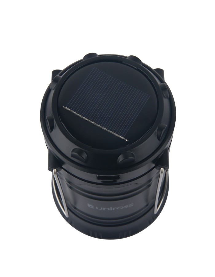 Uniross ULSA05 Solar & USB Rechargeable 360 degrees Lantern with Powerbank Uniross ULSA05 Solar & USB Rechargeable 360 degrees Lantern with Powerbank