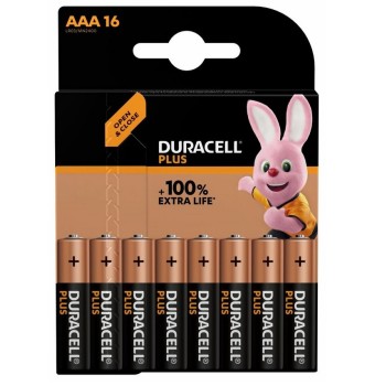 Duracell Alkaline AAA (16pcs) Plus Duracell Alkaline AAA (16pcs) Plus