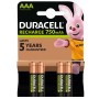 Duracell Rechargeable AAA 750 mAh (4pcs)