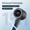 Jisulife Portable Personal Fan PRO 1S Black with Display & Powerful 15000 RPM Motor