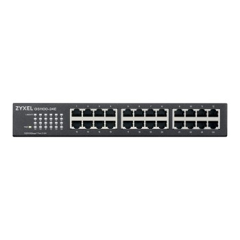 Zyxel Switch Gigabit Ethernet 24-Port R/M UK Plug GS1100-24E