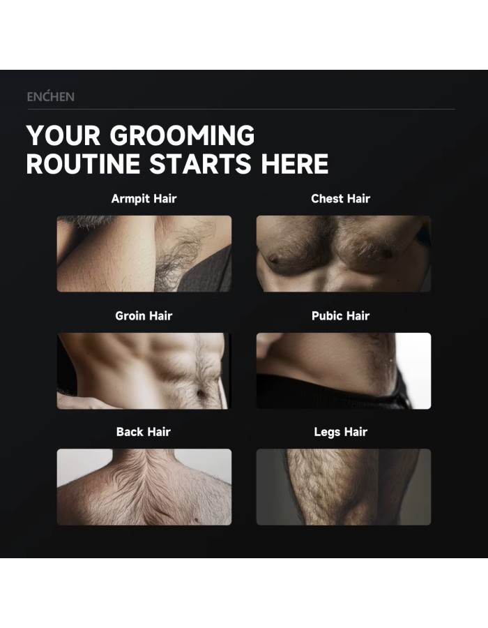 Enchen Body Hair Trimmer SPARK 2 USB-C 600mAh