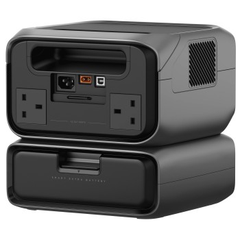 EcoFlow RIVER 3 Max 572Wh 600W with 3 UK plugs 100W USB-C (Plus + EB300)