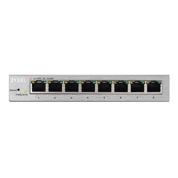 Zyxel Switch Gigabit Ethernet Managed 8-Port Metal UK Plug GS1200-8