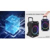 N-Gear FLASH1540 15'' Portable Karaoke Speaker with 1x Wireless Mic LED Lights USB & BT