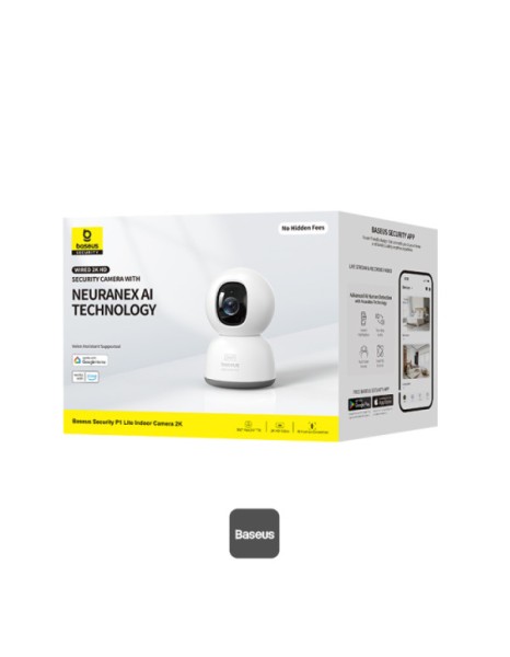 Baseus Security P1 Lite Indoor Camera 2K White EU