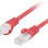 Lanberg Patch Cable CAT.6 UTP CU LSZH 0.25m Red PCU6-10CU-0025-R
