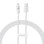 Baseus Cable Lightning to USB-A Gem Series 1m Moon White