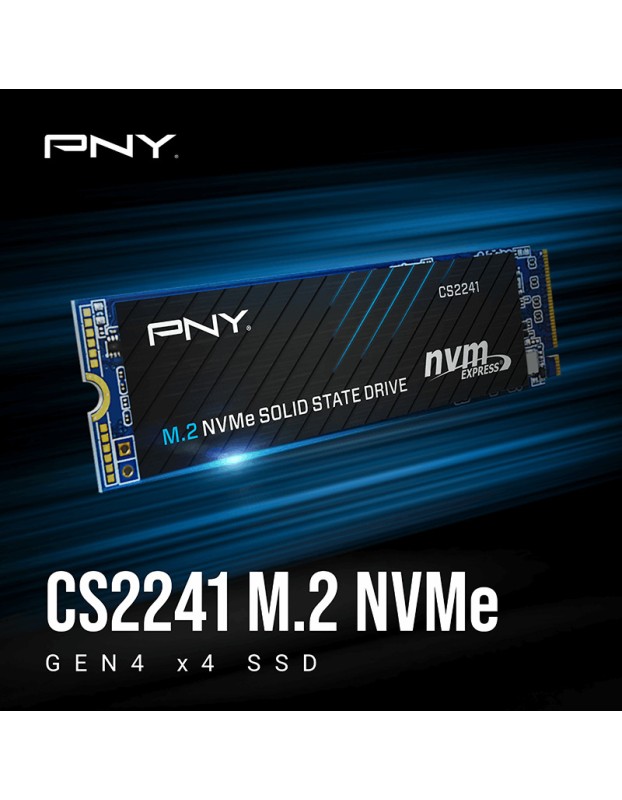 PNY SSD M.2 NVMe PCIe Gen4 500GB CS2241