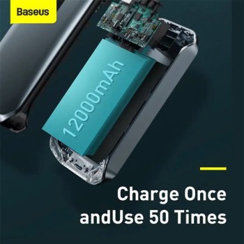 Baseus Car Jump Start Booster & Powerbank 12000mAh 1000A V.2 Baseus Car Jump Start Booster & Powerbank 12000mAh 1000A V.2