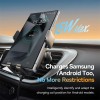 Baseus Car Charger Wireless AirVent Wisdom Pro Auto Coil Alignment 15W Black