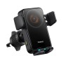 Baseus Car Charger Wireless AirVent Wisdom Pro Auto Coil Alignment 15W Black
