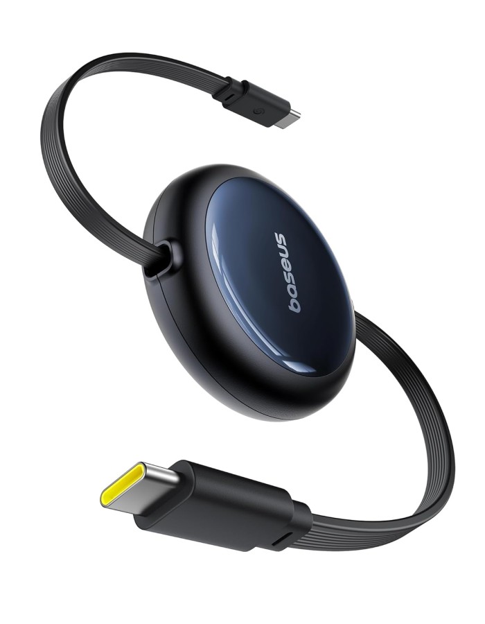 Baseus Cable USB-C to USB-C Nomos Retractable Cable 100W 1.5m Baseus Cable USB-C to USB-C Nomos Retractable Cable 100W 1.5m