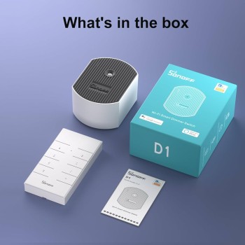 Sonoff D1 Smart Dimmer Switch with Remote Control Sonoff D1 Smart Dimmer Switch with Remote Control