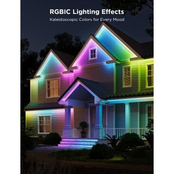Govee Outdoor LED Strip Smart RGBIC WiFi & BT Lights 10m -EU- H70A1