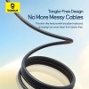 Baseus Cable 3in1 USB-C/Micro/Ligh Ultra Fast Series 1.3m Black Baseus Cable 3in1 USB-C/Micro/Ligh Ultra Fast Series 1.3m Black