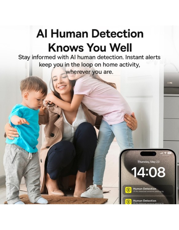 Baseus Security P1 Pro Indoor Camera 3K White EU