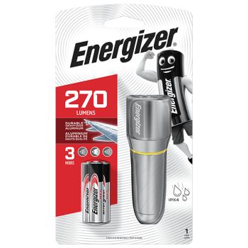 Energizer Vision HD Metal Torch Light 270 Lumens (3xAAA) Energizer Vision HD Metal Torch Light 270 Lumens (3xAAA)
