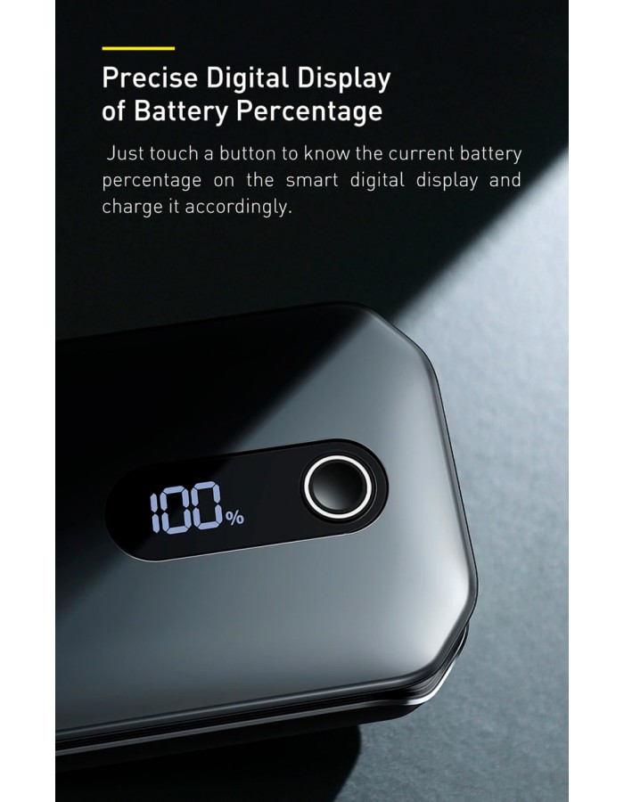 Baseus Car Jump Start Booster & Powerbank 12000mAh 1000A V.2 Baseus Car Jump Start Booster & Powerbank 12000mAh 1000A V.2
