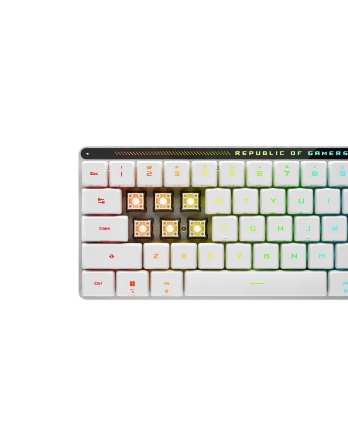 ASUS Gaming Keyboard Mechnanical Tri-Mode 2.4Ghz/Bluetooth/USB ROG Falchion RX Low Profile ASUS Gaming Keyboard Mechnanical Tri-Mode 2.4Ghz/Bluetooth/USB ROG Falchion RX Low Profile
