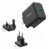 Anker PowerPort III 25W USB-C Wall Charger with UK EU & US plug Anker PowerPort III 25W USB-C Wall Charger with UK EU & US plug
