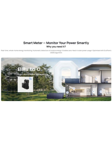 EcoFlow STREAM Smart Meter Real Time Energy Tracking & Allocation