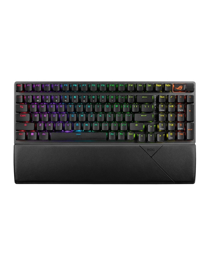 ASUS Gaming Keyboard Mechnanical Tri-Mode 2.4Ghz/Bluetooth/USB WristRest ROG STRIX SCOPE II 96 Wireless NXSW ASUS Gaming Keyboard Mechnanical Tri-Mode 2.4Ghz/Bluetooth/USB WristRest ROG STRIX SCOPE II 96 Wireless NXSW