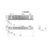 Dahua AC Single Door Magnetic ZL Bracket For ASF280A