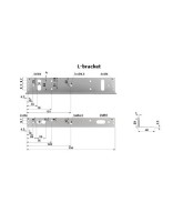 Dahua AC Single Door Magnetic ZL Bracket For ASF280A