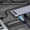Unitek D1106A USB-C Docking Station & 2-Port KVM 10Gbps Triple Display (Connect 2 PCs to 3 Monitors)