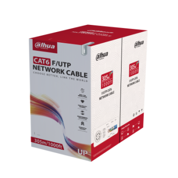 Dahua CAT6 CPR OFC FTP Cable 305m 0.57mm Gray PFM920I-6F-C