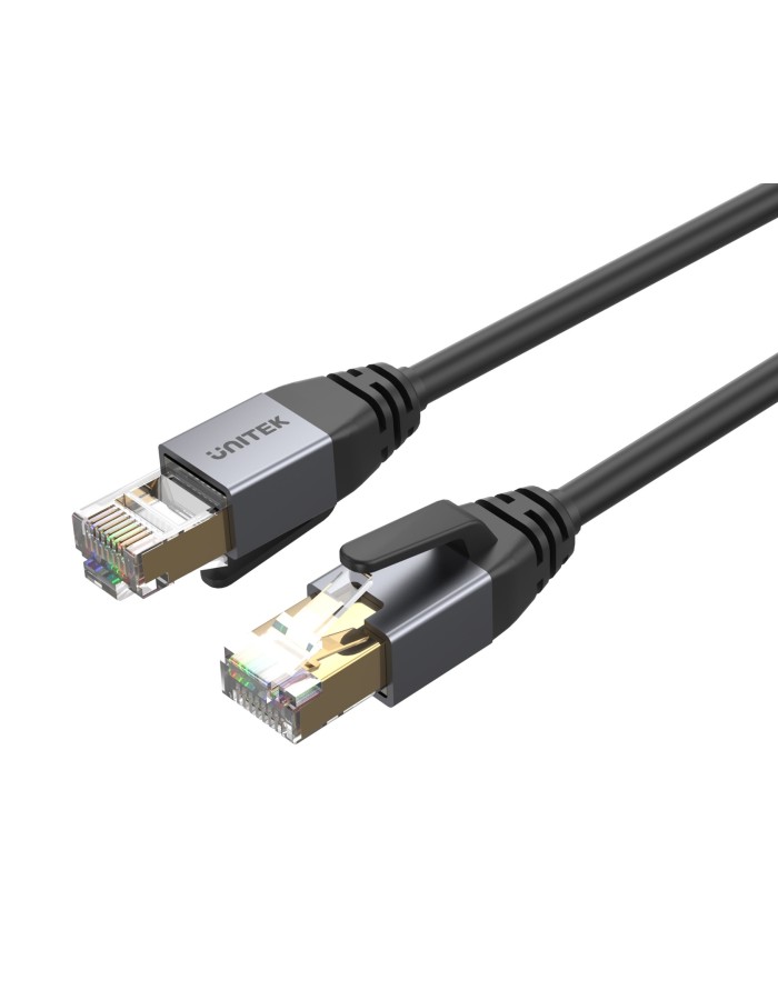 Unitek Network Patch Cable CAT8 Black 10.0m C18149A-10M