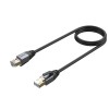 Unitek Network Patch Cable CAT8 Black 20.0m C18149A-20M