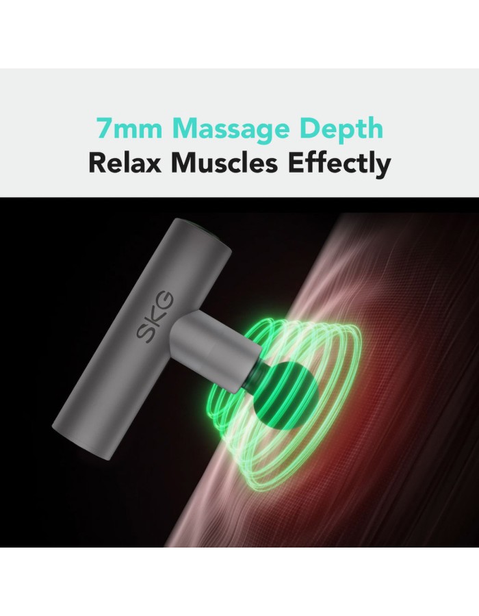 SKG Body Gun Massager Compact & Lighteight F3 LITE